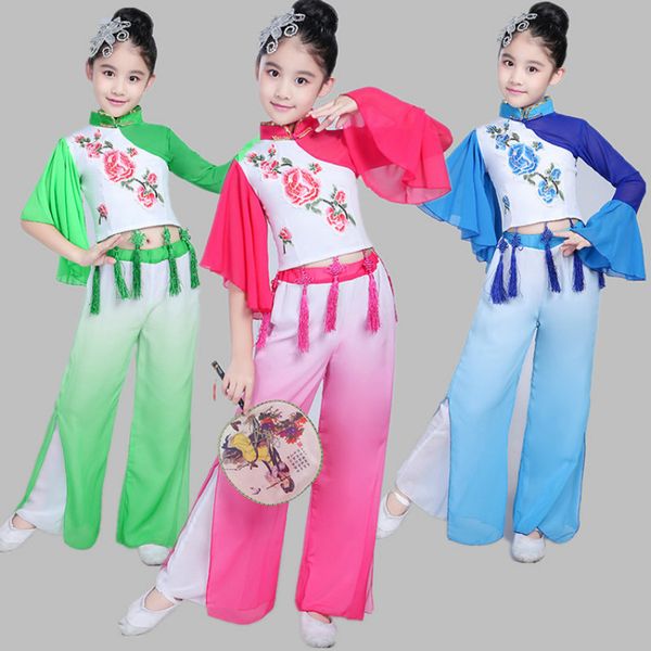 chinese style hanfu children's classical yangko clothing girls national hmong performance clothing chinese princess costume, Black;red
chinese style hanfu children's classical yangko clothing girls national hmong performance clothing chinese princess costume, Black;red