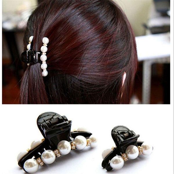 elegant pearls beads hair claws for women hairpins shiny crystal rhinestone flower hair clips hair crab accessories arsdl, Black
elegant pearls beads hair claws for women hairpins shiny crystal rhinestone flower hair clips hair crab accessories arsdl, Black