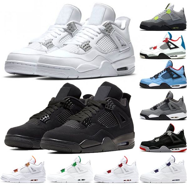 jumpman 4s men basketball shoes purple metallic neon what the 4 bred black cat pure money rasta mens trainers sports sneakers size 40-47, White;red
jumpman 4s men basketball shoes purple metallic neon what the 4 bred black cat pure money rasta mens trainers sports sneakers size 40-47, White;red