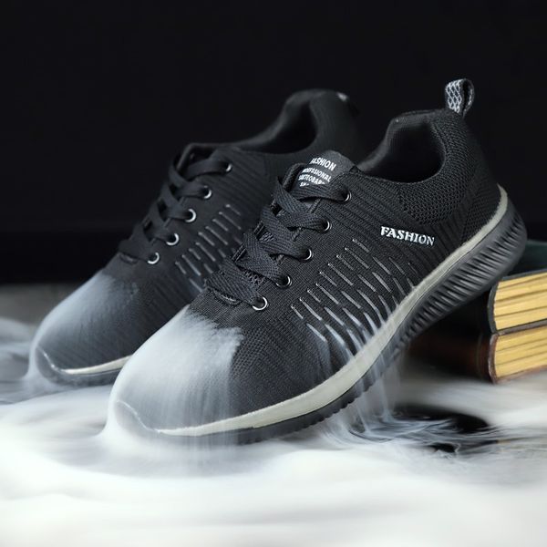 summer mesh sneakers mens shoes casual breathable flat walking shoes lace up lightweight mlae tenis zapatos de hombre, Black
summer mesh sneakers mens shoes casual breathable flat walking shoes lace up lightweight mlae tenis zapatos de hombre, Black