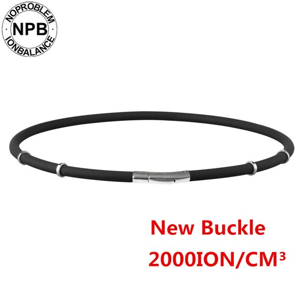 noproblem 058black waterproof ion balance therapy health neck pain relief sports silicone tourmaline germanium necklace cj191221, Silver
noproblem 058black waterproof ion balance therapy health neck pain relief sports silicone tourmaline germanium necklace cj191221, Silver