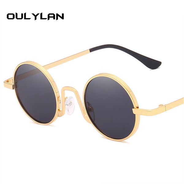oulylan round sunglasses men vintage metal sun glasses retro small sunglass shades for women, White;black
oulylan round sunglasses men vintage metal sun glasses retro small sunglass shades for women, White;black