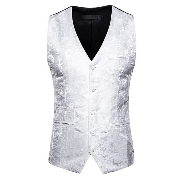 white paisley suit vest men 2020 fashion brand slim fit vest waistcoat men busienss party wedding dress vests male chaleco xxl, Black;white
white paisley suit vest men 2020 fashion brand slim fit vest waistcoat men busienss party wedding dress vests male chaleco xxl, Black;white