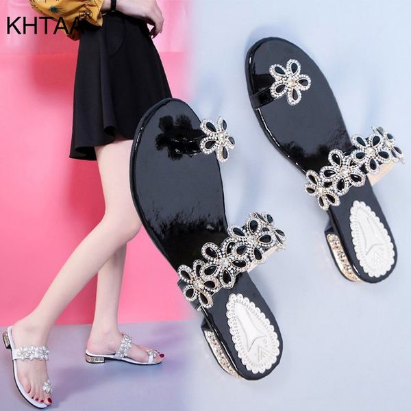 women clip toe summer flower slippers ladies crystal cone heels pu shoes female casual beach woman fashion slip on slipper 2020, Black
women clip toe summer flower slippers ladies crystal cone heels pu shoes female casual beach woman fashion slip on slipper 2020, Black