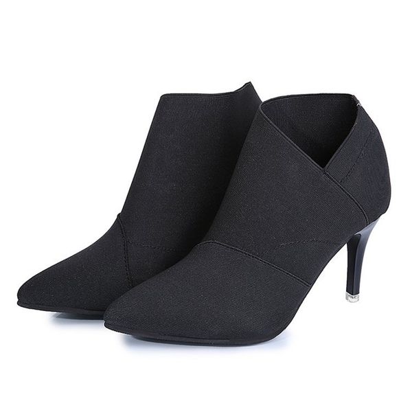 2020 new women sandals high heels solid pointed toe fine heel comfortable european style banquet christmas gift plus size 34-41, Black
2020 new women sandals high heels solid pointed toe fine heel comfortable european style banquet christmas gift plus size 34-41, Black