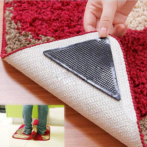 4pcs/set of carpet floor mats carpet fixture clamp non-slip stick reusable washable silicone handle household bathroom living
4pcs/set of carpet floor mats carpet fixture clamp non-slip stick reusable washable silicone handle household bathroom living