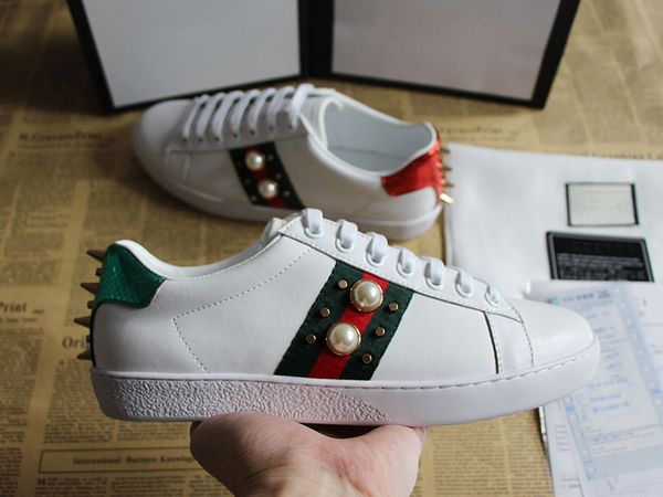 Tiger Dragon Designer Shoes Mens Black Stripe ace Embroidered Womens Genuine Leather Sneakers bee snake Hot Sale Casual Shoes 36-45
Tiger Dragon Designer Shoes Mens Black Stripe ace Embroidered Womens Genuine Leather Sneakers bee snake Hot Sale Casual Shoes 36-45