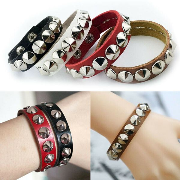 punk style studded bracelets couple pu leather casual fashion bracelet accessories bracelet d88, Golden;silver
punk style studded bracelets couple pu leather casual fashion bracelet accessories bracelet d88, Golden;silver