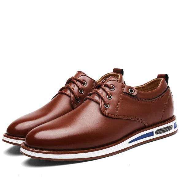 new spring mens oxford business shoes soft casual breathable smart casual men's flats business office dress leather shoe, Black
new spring mens oxford business shoes soft casual breathable smart casual men's flats business office dress leather shoe, Black