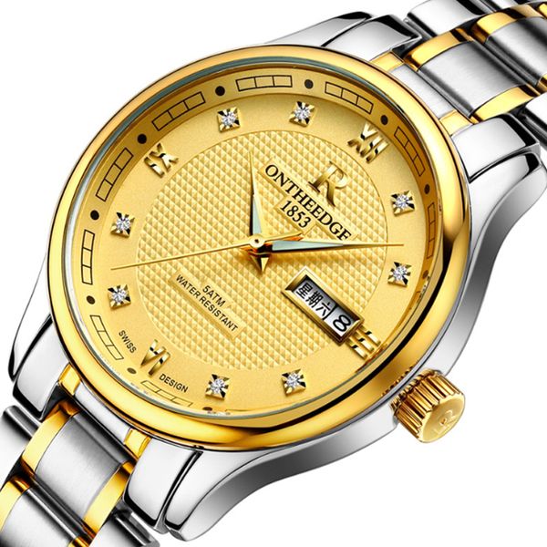 genuine ultra-thin waterproof fine steel band quartz watches for men and women men's wrist watch real belt students women's men�, Slivery;brown
genuine ultra-thin waterproof fine steel band quartz watches for men and women men's wrist watch real belt students women's men�, Slivery;brown