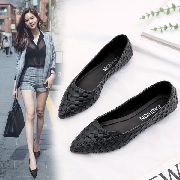luxury womens flat shoes cover heel shallow women bow flats shoes candy color slip on flat ballet flats ladies 2019, Black
luxury womens flat shoes cover heel shallow women bow flats shoes candy color slip on flat ballet flats ladies 2019, Black