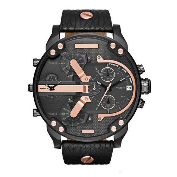 fashion sports brand men's diesels watch analog multi time zone automatic date oversized dz quartz watch, Slivery;brown
fashion sports brand men's diesels watch analog multi time zone automatic date oversized dz quartz watch, Slivery;brown