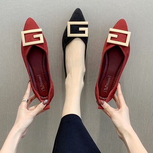 black red knit flats women soft sole loafers summer shoes women casual pointed toe weekend driving single shoes 2020
black red knit flats women soft sole loafers summer shoes women casual pointed toe weekend driving single shoes 2020