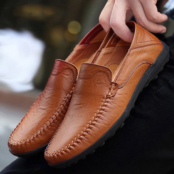 genuine leather men casual shoes 2020 mens loafers moccasins breathable slip on black driving shoes plus size 38-47 b1374
genuine leather men casual shoes 2020 mens loafers moccasins breathable slip on black driving shoes plus size 38-47 b1374