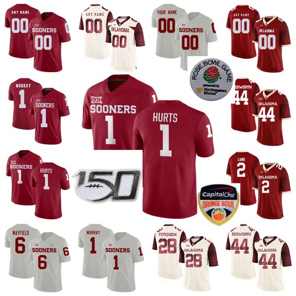oklahoma sooners jerseys jalen hurts jersey kyler murray baker mayfield adrian peterson brian bosworth ncaa футбольные майки сшитые на заказ, Black
oklahoma sooners jerseys jalen hurts jersey kyler murray baker mayfield adrian peterson brian bosworth ncaa футбольные майки сшитые на заказ, Black