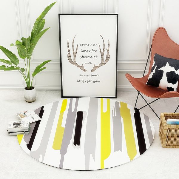 cilected nordic geometric round carpet floor mat living room bedroom nonslip simple foot pad cartoon printing computer chair rug
cilected nordic geometric round carpet floor mat living room bedroom nonslip simple foot pad cartoon printing computer chair rug