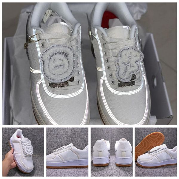 2020 travis scott 1s sail 3 air one 3m men designers shoes forces white sneakers trainers 1 dunk canvas sports skate shoes 36-45, Black 
2020 travis scott 1s sail 3 air one 3m men designers shoes forces white sneakers trainers 1 dunk canvas sports skate shoes 36-45, Black