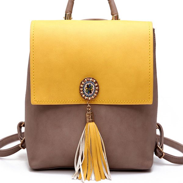 women's backpack leather mochila feminina schoolbag with tassel for girls rucksack vintage shoulder bag women backpack female
women's backpack leather mochila feminina schoolbag with tassel for girls rucksack vintage shoulder bag women backpack female