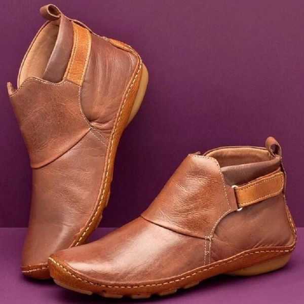 pu leather women shoe autumn ankle boots casual ladies flat booties vintage western botas mujer big size chaussures femme, Black
pu leather women shoe autumn ankle boots casual ladies flat booties vintage western botas mujer big size chaussures femme, Black