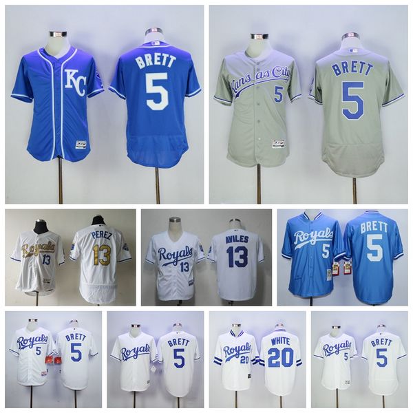 vintage baseball 5 george brett jersey 1983 1985 retire 20 frank white 13 mike aviles pullover flexbase cool base blue white grey, Blue;black
vintage baseball 5 george brett jersey 1983 1985 retire 20 frank white 13 mike aviles pullover flexbase cool base blue white grey, Blue;black