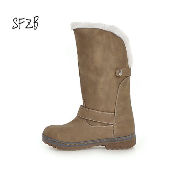 sfzb winter boots high women snow boots plush warm shoes plus size easy wear girl shoes female hot, Black
sfzb winter boots high women snow boots plush warm shoes plus size easy wear girl shoes female hot, Black