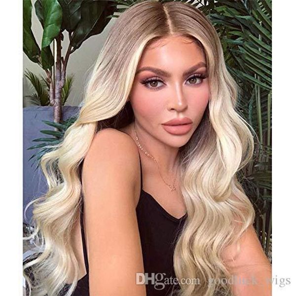 ash blonde body wave synthetic lace front wigs middle deep part long wavy lace front blonde wigs ombre brown roots platinum blonde hair, Black
ash blonde body wave synthetic lace front wigs middle deep part long wavy lace front blonde wigs ombre brown roots platinum blonde hair, Black