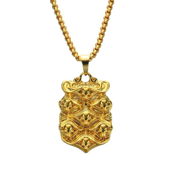 hip hop amulet pendant necklaces for men women luxury gold talisman pendants alloy fashion necklace jewelry gifts for family ing, Silver
hip hop amulet pendant necklaces for men women luxury gold talisman pendants alloy fashion necklace jewelry gifts for family ing, Silver