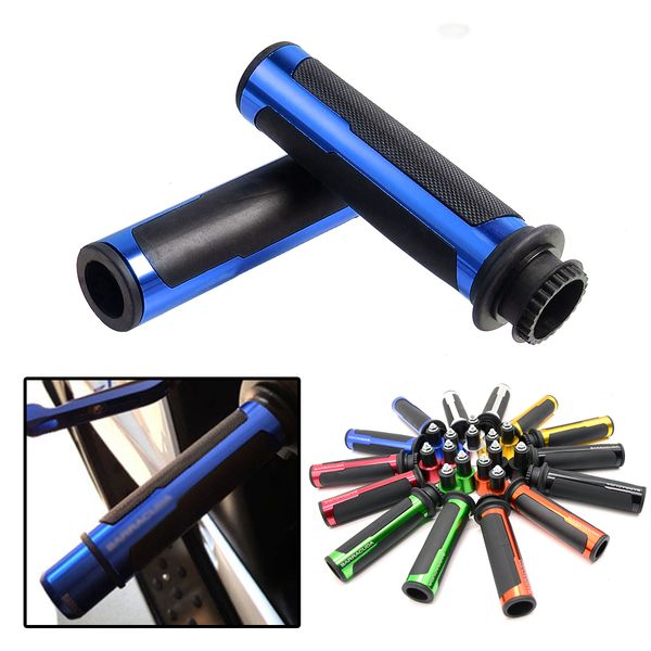 universal motorcycle 7/8" 22mm handle grip hand grips for yamahar250 1993-1997r600 1998-2002 yz125 yz250 2001-2009
universal motorcycle 7/8" 22mm handle grip hand grips for yamahar250 1993-1997r600 1998-2002 yz125 yz250 2001-2009