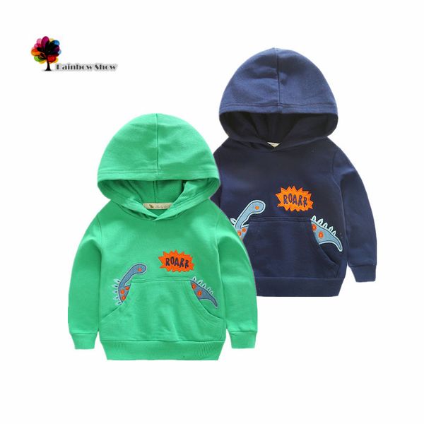 new children clothing boys autumn and spring terry cotton long-sleeved hooded cartoon dinosaur design children sweatershirt, Black
new children clothing boys autumn and spring terry cotton long-sleeved hooded cartoon dinosaur design children sweatershirt, Black