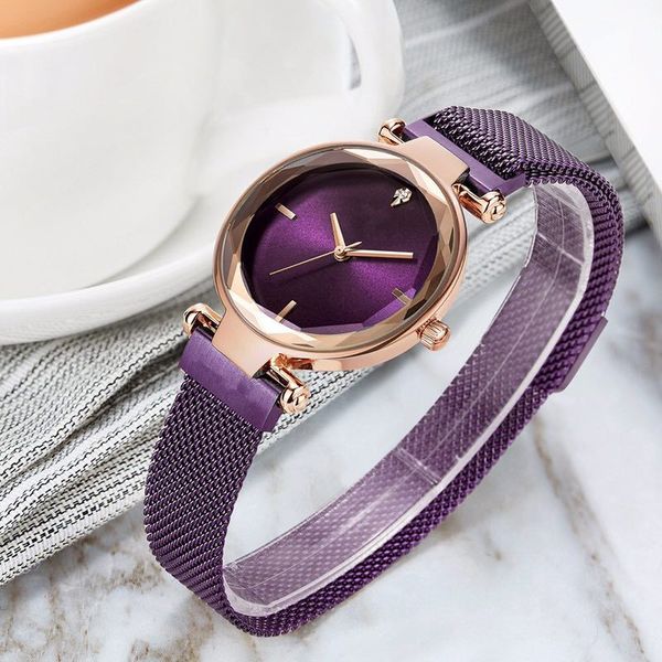 women's watches magnetic watch rose gold bracelet wristwatches clock relogio feminino female ladies watches women reloj mujer, Slivery;brown
women's watches magnetic watch rose gold bracelet wristwatches clock relogio feminino female ladies watches women reloj mujer, Slivery;brown