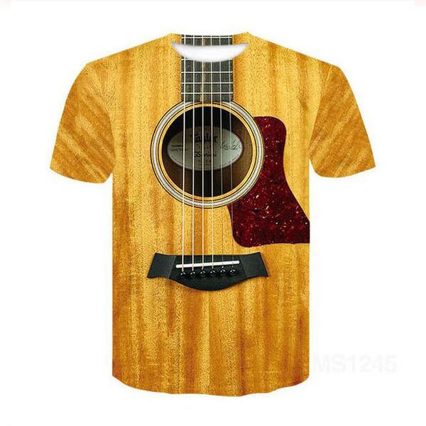 new fashion women men guitar funny 3d printing t-shirts casual t shirt hip hop summer xb0102, White;black
new fashion women men guitar funny 3d printing t-shirts casual t shirt hip hop summer xb0102, White;black