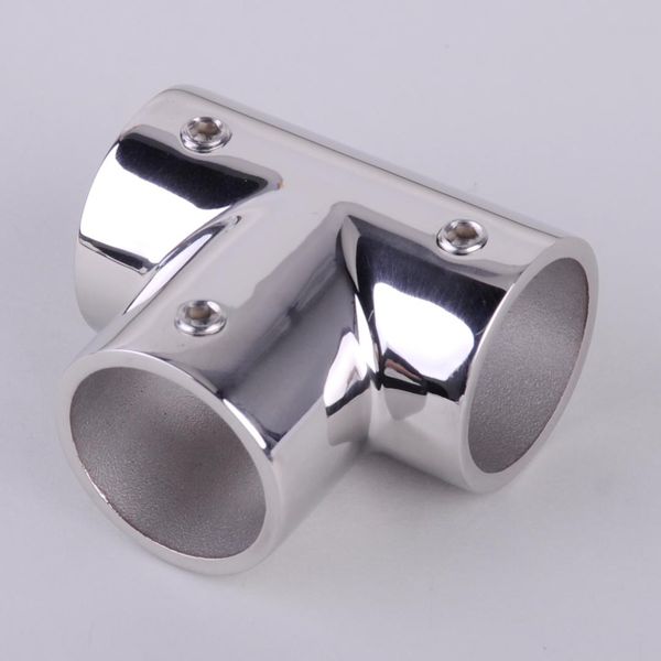 dwcx new stainless steel 1" rail fitting 3 way 90 degree tee hardware 2.5 x 5.4 x 5.1cm for boat marine bimini yacht ship
dwcx new stainless steel 1" rail fitting 3 way 90 degree tee hardware 2.5 x 5.4 x 5.1cm for boat marine bimini yacht ship