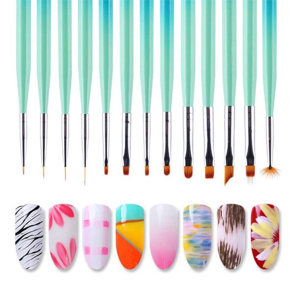 zinixn french petal flower line nails brush gradient acrylic uv gel polish powder brushes diy nail art drawing painting blue pen, Yellow
zinixn french petal flower line nails brush gradient acrylic uv gel polish powder brushes diy nail art drawing painting blue pen, Yellow