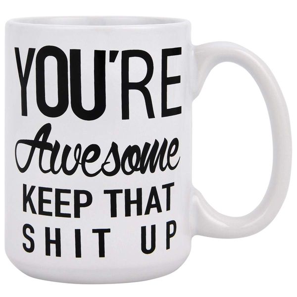 funny coffee mug you are awesome coffee tea cup unique festival birthday present for men women 11 ounce dropshipping
funny coffee mug you are awesome coffee tea cup unique festival birthday present for men women 11 ounce dropshipping