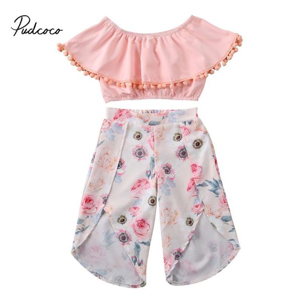 pudcoco children summer 2020 clothing kids toddler baby girl clothes crops tassle floral pants 2pcs set outfits costume, White
pudcoco children summer 2020 clothing kids toddler baby girl clothes crops tassle floral pants 2pcs set outfits costume, White