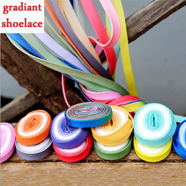 1pair colorful silk shoelaces candy gradient party camping boots shoelace canvas strings camping shoes lace growing rainbow, Black
1pair colorful silk shoelaces candy gradient party camping boots shoelace canvas strings camping shoes lace growing rainbow, Black