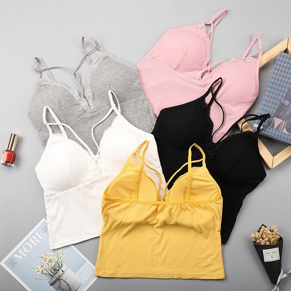 женщины v-образный вырез топы sexy bralette крест ремень красота назад бретель tops solid color, Black;white
женщины v-образный вырез топы sexy bralette крест ремень красота назад бретель tops solid color, Black;white
