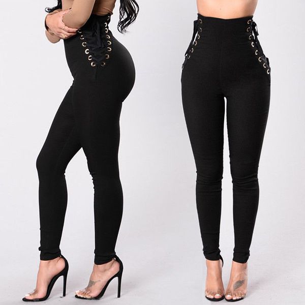women high waist pants slim pencil pant sports pants high waist fitness leggings stretch trousers, Black;white
women high waist pants slim pencil pant sports pants high waist fitness leggings stretch trousers, Black;white