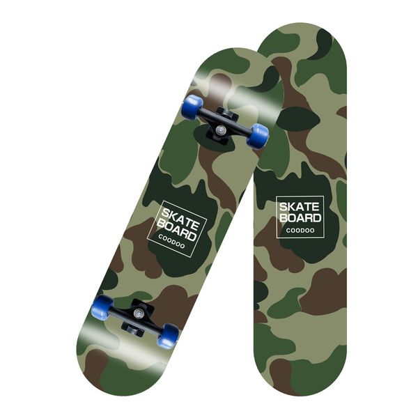 four-wheeled skateboard double rocker highway brush street board wooden board skateboard scooter
four-wheeled skateboard double rocker highway brush street board wooden board skateboard scooter