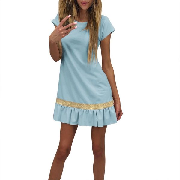 casual korean fashion dress woman short sleeve party retro patchwork shirt dress robe femme ladies o-neck empire dress vestidos, Black;gray
casual korean fashion dress woman short sleeve party retro patchwork shirt dress robe femme ladies o-neck empire dress vestidos, Black;gray