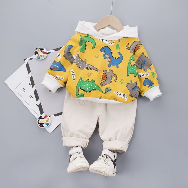 children clothes new spring kids boys girls cartoon print hooded t shirt pants 2pcs/sets baby toddler clothing infant sportswear, White
children clothes new spring kids boys girls cartoon print hooded t shirt pants 2pcs/sets baby toddler clothing infant sportswear, White