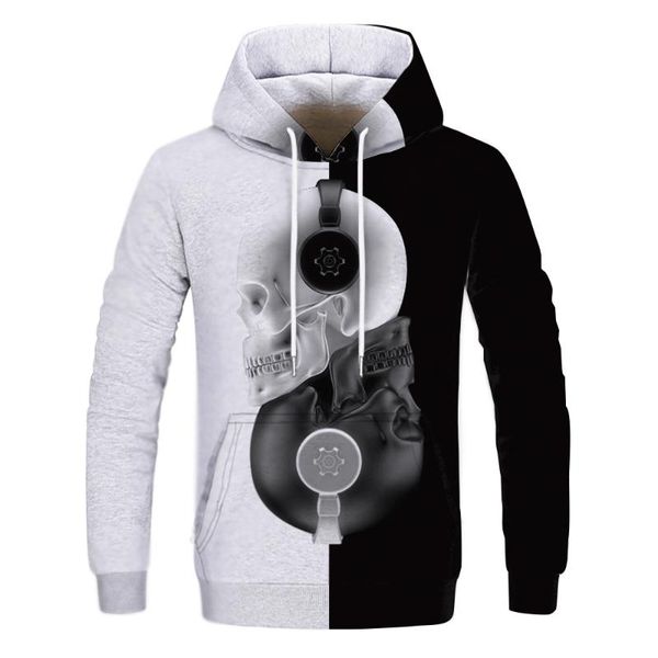 long sleeve men's hoodies hood half black half white cool plain skull hoddies men patchwork sweatshirt male hoody fashion women
long sleeve men's hoodies hood half black half white cool plain skull hoddies men patchwork sweatshirt male hoody fashion women