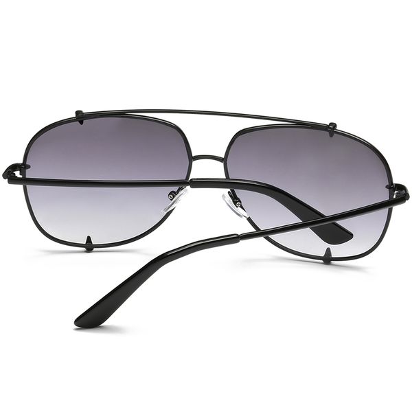 2019 new double bridge sun glasses women men metal frame oval lens sunglasses anti-uv travel eyewear, White;black
2019 new double bridge sun glasses women men metal frame oval lens sunglasses anti-uv travel eyewear, White;black