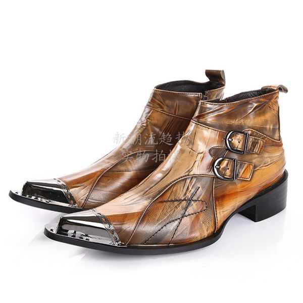 italian military dress boots steel pointed toe high heels western styles brown double buckle strap cowboy boots shoes man
italian military dress boots steel pointed toe high heels western styles brown double buckle strap cowboy boots shoes man