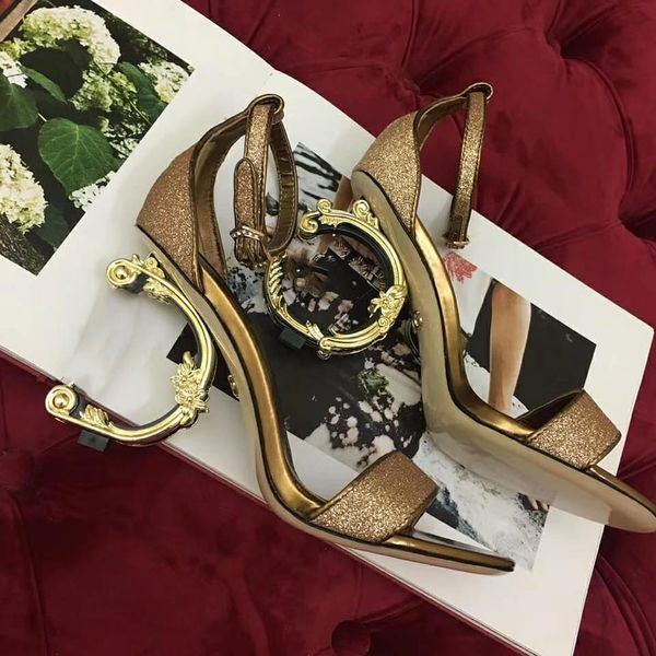 the new european luxury style classic slipper metallic high-heeled sandals fashion lady shoes sandal paris supermodel show style, Black
the new european luxury style classic slipper metallic high-heeled sandals fashion lady shoes sandal paris supermodel show style, Black