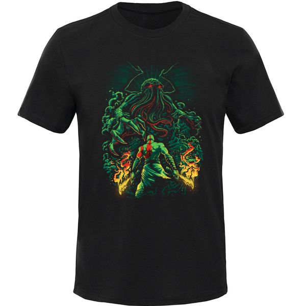 god of war t-shirt men clash of the old gods & tees great cthulhu print t shirts for male summer short sleeve cotton tee, White;black
god of war t-shirt men clash of the old gods & tees great cthulhu print t shirts for male summer short sleeve cotton tee, White;black