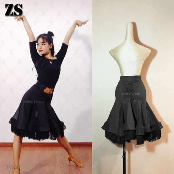 latin short skirt women cha cha rumba samba fishtail dance skirts female adults performance training latino dress for wome, Black;red
latin short skirt women cha cha rumba samba fishtail dance skirts female adults performance training latino dress for wome, Black;red