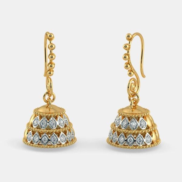 14k yellow gold 1 carat diamond earrings for women bohemia anillos de bizuteria kolczyki 14k gold orecchini dainty drop earring, Golden;silver
14k yellow gold 1 carat diamond earrings for women bohemia anillos de bizuteria kolczyki 14k gold orecchini dainty drop earring, Golden;silver