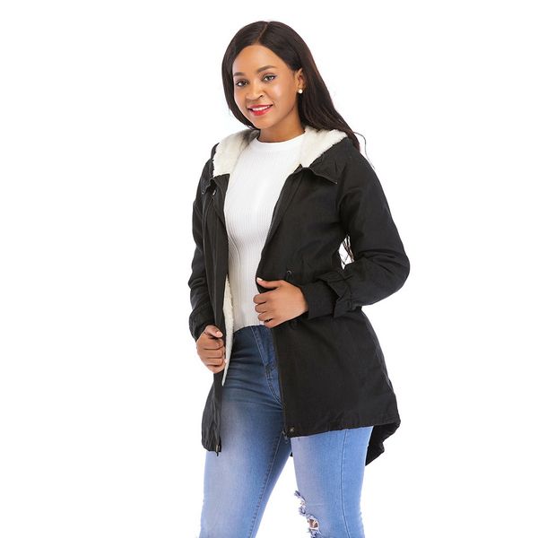 winter coats women thick slim cotton-padded fur hooded parkas warm winter jacket women coats and jackets long overcoat clothing, Black
winter coats women thick slim cotton-padded fur hooded parkas warm winter jacket women coats and jackets long overcoat clothing, Black