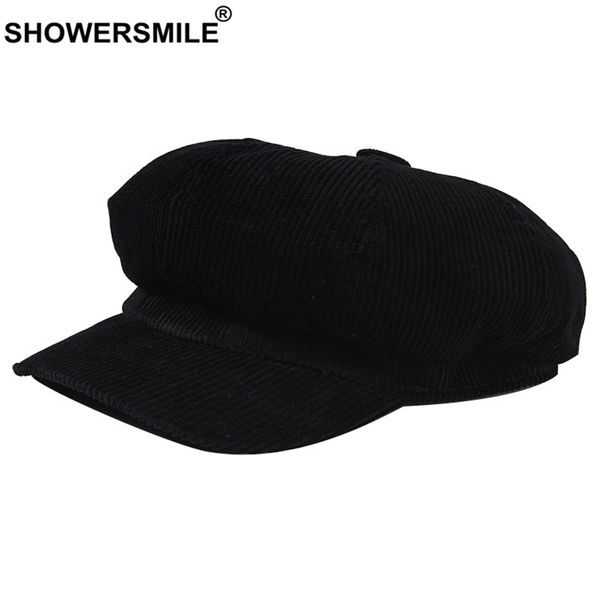 showersmile black corduroy newsboy cap for women british vintage ladies spitfire cap 2019 new female autumn winter hat, Blue;gray
showersmile black corduroy newsboy cap for women british vintage ladies spitfire cap 2019 new female autumn winter hat, Blue;gray